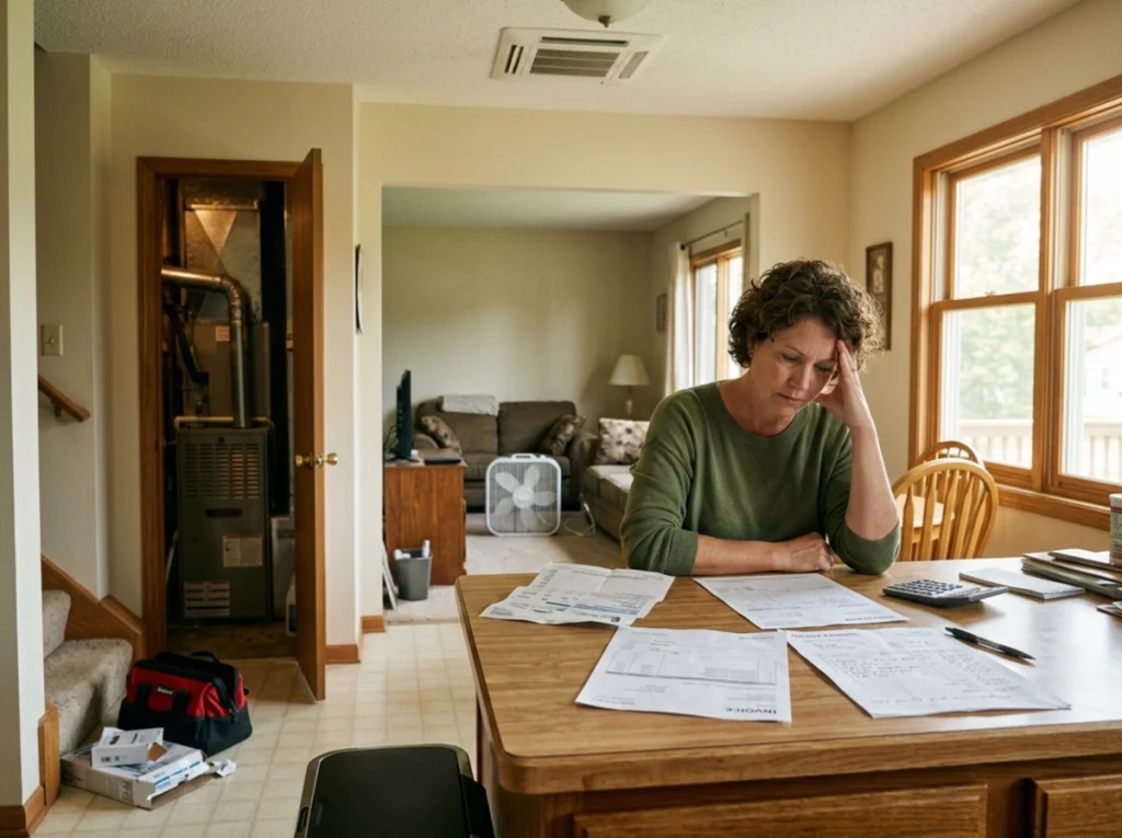 Milton homeowner facing repeat costs after cheap HVAC repair